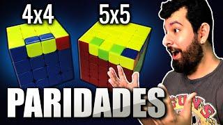 Como Resolver as Paridades nos Cubos 4x4 e 5x5 Fácil e Rápido