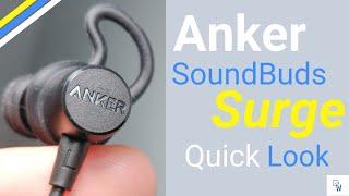 Anker SoundBuds Surge | Quick Look [4k]