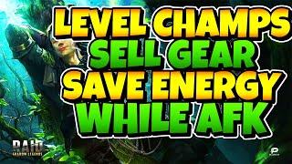 Level Champs, Save Energy, Sell Gear! Custom AFK Farming Macro | Raid Shadow Legends Autoclicker