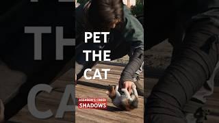 You can Pet the Cat in Assassin's Creed Shadows