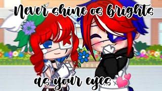 [*]Never shine os brights as your eyes[*][*]#countryhumans #gachaclub[*]