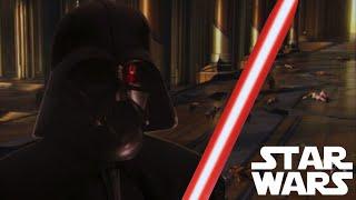 Why Darth Vader Returned to the Jedi Temple after Order 66? - Star Wars Explained