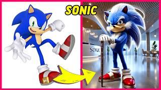 SONIC the Hedgehog 3 TODOS LOS PERSONAJES EN VEJEZ | 2TB Quiz