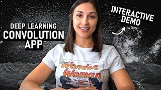 Convolutions in Deep Learning - Interactive Demo App