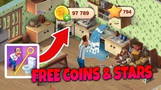 Homescapes Free Coins and Stars