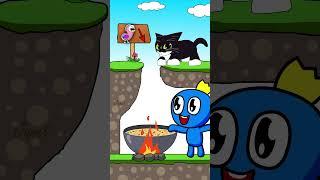 Pink Betrayed With Bad Blue #2 | Funny animation #shorts #cartoon #story