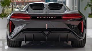 2025 Pontiac GTO: The Ultimate Muscle Car Revival! 
