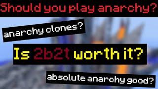 Should you play Minecraft anarchy? (and the types of anarchy servers explained)