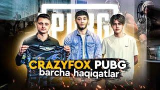 CRAZYFOX BARCHA HAQIQTLAR! KIM BILAN JANJAL BO'LGANI!