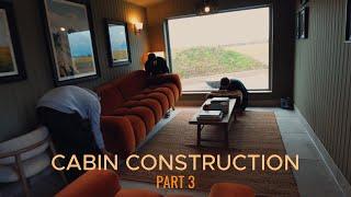 OFF-GRID Boutique CABIN BUILD! | CABIN CONSTRUCTION | Part 3.Theme & Furnish