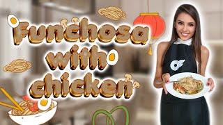 Cooking Funchosa with Chicken | Easy & Delicious Asian Recipe