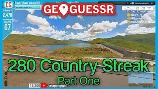 GeoGuessr 280 Country Streak World Record Explained! (Part 1)