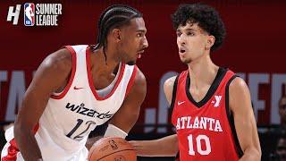 Atlanta Hawks vs Washington Wizards - FULL Game Highlights | July 12, 2024 NBA Summer League