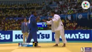 Judo 2013 World Championship Rio de Janeiro: Gonzalez (CUB) - Iliadis (GRE) [-90kg] semi-final