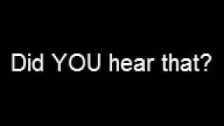 High frequency noise heard only by people under 40