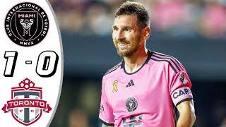 Inter Miami vs Toronto 1-0- All Goals & Highlights - 2024