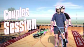 Couples Session with Something Rad | Pipe By BMX Streets Multiplayer