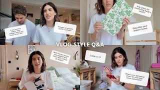 Our Parenting Style, Wallpaper Samples & Who's the Strict One?? VLOG-STYLE Q&A | Lily Pebbles