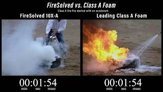 FireSolved vs Foam Tire Fire - FS 0001 11072017