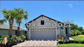 Allora Floorplan - Solivita Living - New Construction -  Approximately 1,655 Sq Ft