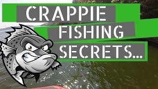 Crappie fishing secrets - How to catch crappie