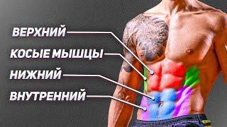 ТОТАЛЬНАЯ ТРЕНИРОВКА ВСЕХ МЫШЦ ПРЕССА ЗА 15 МИНУТ!