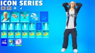 ALL Icon Series Dances & Emotes in Fortnite OG Season! (Eminem, Mask Up)