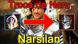 BDO - Trocando equipamentos Naru por Narsilan