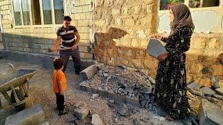 Hand in hand, from rebuilding a dilapidated house to the dream of earning money from sewing