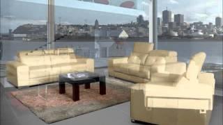 Modern Leather Living Room Sets At TheInteriorGallery.com