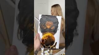 We change canvases every 30 minutes! Theme: Dune  Do you like more 1 or 2? #dune #artchallenge #art