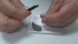 How to Clean a RIC (Receiver-in-the-canal) Hearing Aid