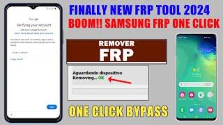 Finally New Samsung FRP Tool 2024 | Samsung Android 13/14/12 FRP Bypass | One Click Frp Remove