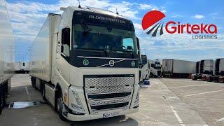 Girteka. Принял машину. Новая Volvo FH 2021г.