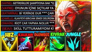 AMBESSA JUNGLE !! RAKİP KAFAYI YEDİ ÇILDIRDI !! ÖLÜMSÜZLÜK BUİLDİ !!