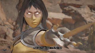 MK11 i love how mileena and rain talk about tanya with jade