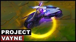 PROJECT Vayne Legendary Skin Spotlight (League of Legends)