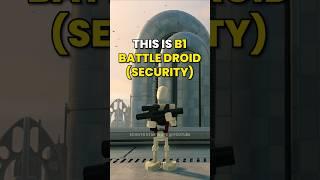 This is B1 Battle Droid (Security) #starwars