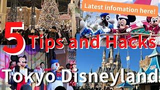 The latest Tokyo Disneyland 5 tips and hacks! | You should know before you go in Winter