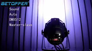 Betopper 54x3W 3-IN-1 RGB Led Par Wash Lights LPC017 Overview