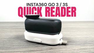 Insta360 Quick Reader for Go 3 and Go 3S - How To Use