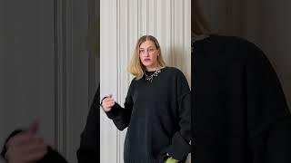 @ANIKILABEL Джемпер в стиле гранж из кашемира. Лимитированная коллекция. #aniki #бренд #мода