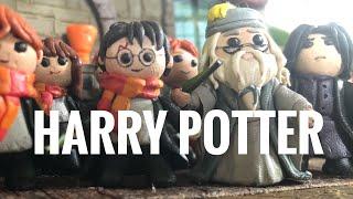 Как слепить Гарри Поттера из пластилина? МК по лепке // How to Make Harry Potter from Plasticine