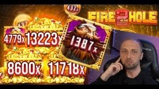 ЗУБАРЕВ.ЗАНОС В17775Х В FIRE HOLE 2. ЭТО MAX WIN??#заносынедели #zubarefff #Zloy #Трепутин