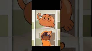 the  amazing  world  of  gumball  Darwin original vs animated #ibispaint #animation