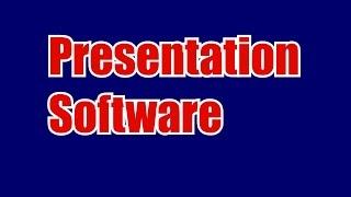 Presentation Software