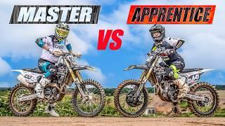 17-Year-Old Dirt Bike Prodigy vs 35-Year-Old MX Legend!