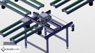 Glide-Line 360 Conveyor - Pallet Transfer Shuttle and Merge