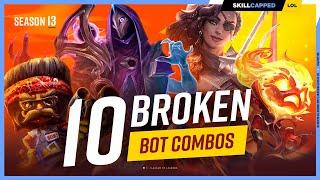 The 10 MOST BROKEN Bot Lane Combos for Season 13! - League of Legends