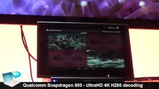 Qualcomm Snapdragon 805 4K H265 decoding